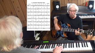 I&#39;ll Never Say Never Again Again - Jazz guitar &amp; piano cover ( Harry Woods )