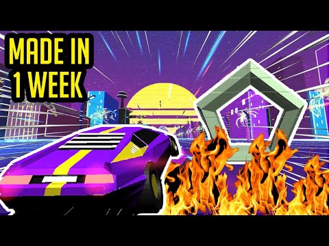 I Made a Retro 80's Inspired Game With Syntwave Music, in 1 Week
