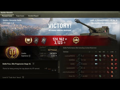 HT No. VI - 3 KILL + 3,069 DMG + 963 AST - Karelia — Encounter Battle | World of Tanks