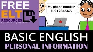 PERSONAL INFORMATION IN ENGLISH: FIRST NAME, LAST NAME, PHONE NUMBER, EMAIL ADDRESS