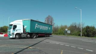 preview picture of video 'TRUCKS AT TILBURY DOCKS MORE FROM APRIL 2011'