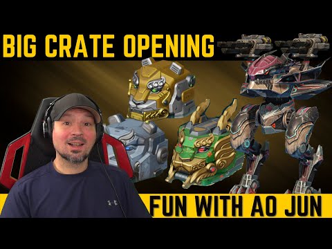 War Robots Crate opening and Ao Jun Avenger Gameplay,