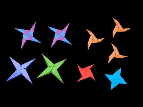 Top 05 Easy Origami Ninja Star