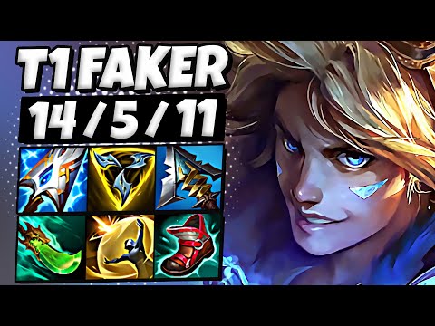 T1 Faker Ezreal vs Kaisa [ ADC ] Patch 26.1 Ranked Korea