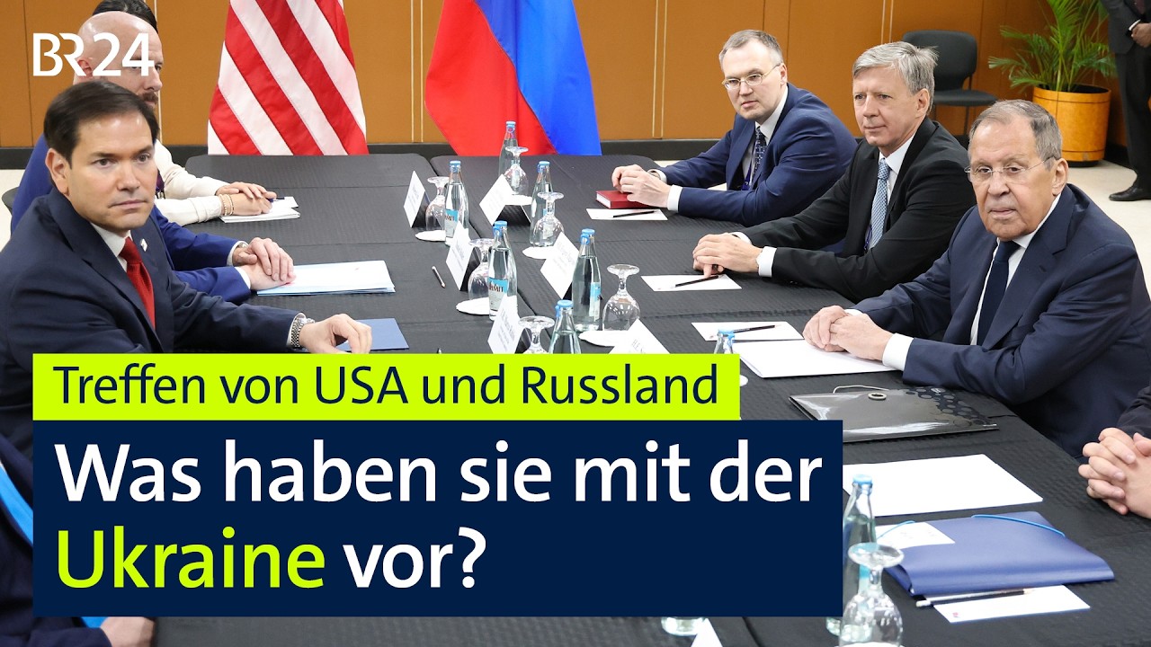 Treffen von USA und Russland: Was haben sie mit der Ukraine vor? | BR24