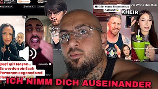 BARELLA & SEINE NEUE FREUNDIN EXPOSED VON MAZEN ESKALIERT😱 ARROGANTE YUSEFF AUF MANUELLSEN ‼️