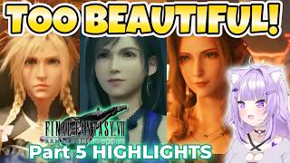 [ENG SUB] Okayu Gets Overwhelmed By Cloud, Tifa & Aerith's Dresses in FF7R