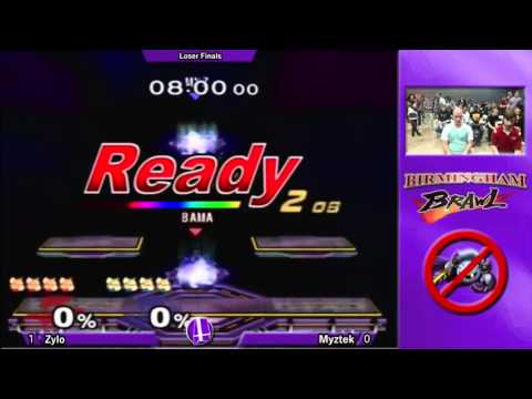 Birmingham Brawl 5 Melee Singles LF - Zylo (Fox) vs. Myztek (Fox, Falco)