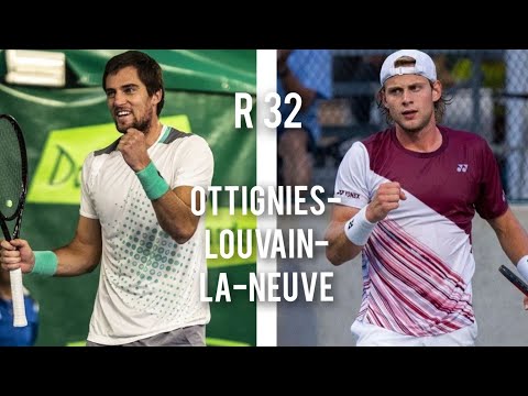 Borna Gojo VS Zizou Bergs | ATP Challenger Ottignies-Louvain-la-Neuve 2023 | Round of 32