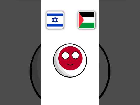 countries support israel or palestine #historyballs #countryballs