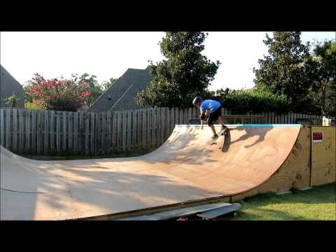 Connor learns to drop in - 08/27/13