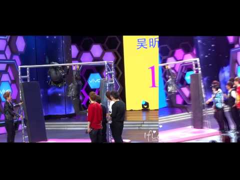 [FANCAM]120326 SJM happy camp - Kyu help Wook