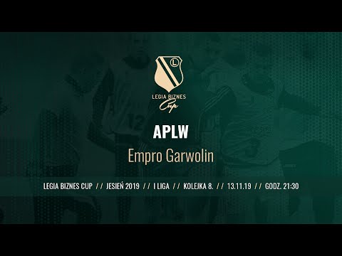 Skrót spotkania APLW - Empro Garwolin ( Legia Biznes Cup Jesień 2019 )