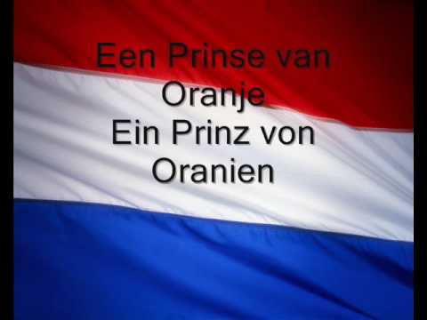 Anthem of the Netherland (with german translation)
