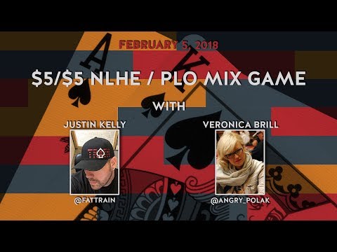 $5/$5  No Limit Holdem / Pot Limit Omaha Mix Game