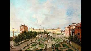 Francesco Guardi - The Garden of Palazzo Contarini dal Zaffo (1770s)