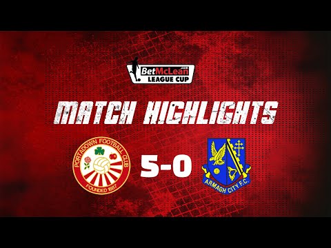 Portadown 5 - 0 Armagh City | BetMcLean League Cup | 13/09/22