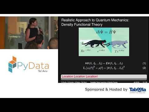 PyData Tel Aviv Meetup: Scalable Deep Learning of Atomic Forces - Nataly Kuritz