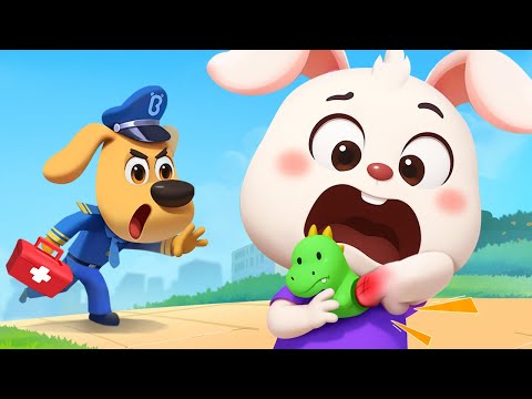 Ouch! I Got A Boo Boo😭 | Kids Safety Tips | Sheriff Labrador | Kids Cartoon | BabyBus