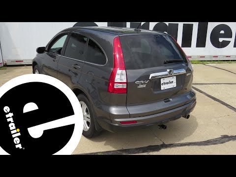 etrailer | DIY 2011 Honda CR-V Installation for the Curt Trailer Hitch Receiver