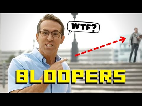 RYAN REYNOLDS BLOOPERS COMPILATION (Deadpool, The Adam Project, The Proposal, Free Guy, etc)