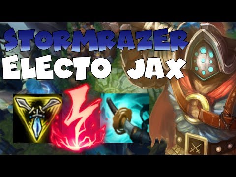 IS THIS THE NEW META JAX TOP BUILD??? STORMRAZER ELECTROCUTE JAX DOES BROKEN DAMAGE!