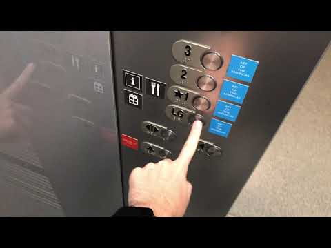 4K 60fps: OTIS Traction Elevators At Museum of Fine Arts (Americas Gallery) - Boston, MA