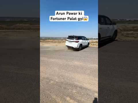 Arun Panwar ki Fortuner Accident 😱 || Vikas soni || Indianspeedzone #fortuner #accidentnews