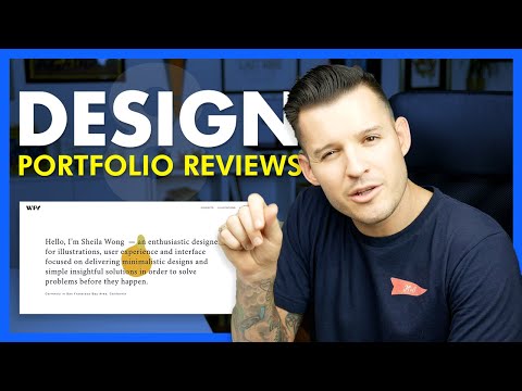 Design Portfolio Review Critique | Part 2