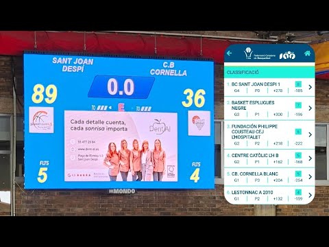 P1 BCSJD - CB CORNELLA Cadete 2010  (Febrero 2026) 