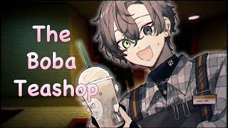 BOBA SHOP MEETS HORROR?? 【 THE BOBA TEASHOP 】 【 NIJISANJI EN | Alban Knox 】