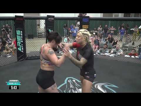 Aries Fight Series 11. Karma RX vs Hannah Elswick. Grappling