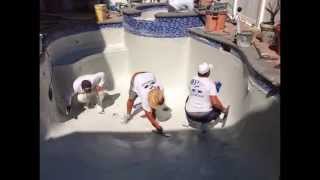 Swimming Pool Resurfacing by Custom Pool and Spa Mechanics