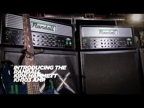 Kirk Hammett on his new Randall KH103 Signature Amp Head