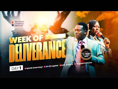 APOSTLE AROME OSAYI || WEEK OF DELIVERANCE || DAY ONE || 3RD JULY 2023