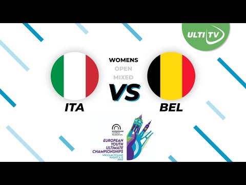 Italy vs. Belgium - EYUC 2022 - U17 Women's - Pool Play