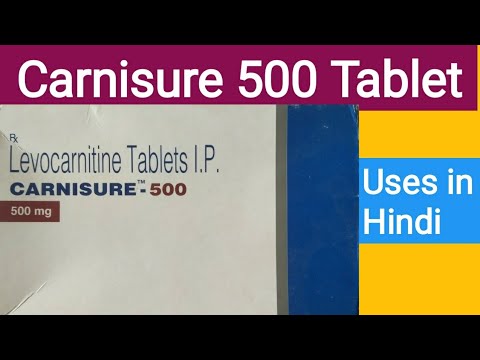 Levocarnitine tablets ip 500mg