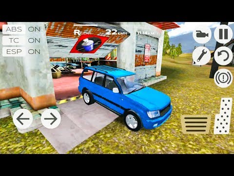 Toyota Land Cruiser Driving - Offroad and Mountain 4x4 Car - Android Gameplay