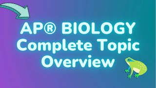 Everything you'll learn in AP Bio in 25 minutes: APⓇ Biology Review // Full Course Overview