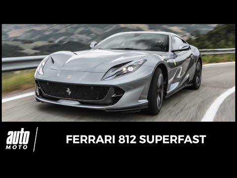 2017 Ferrari 812 Superfast [ESSAI] : la meilleure GT du monde (acceleration + sound)