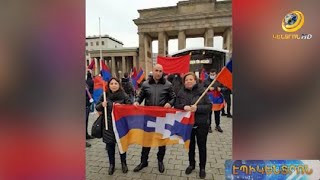 «Խաղաղություն Արցախին».Բեռլինում Գերմանիայի հայերի ցույցին մասնակցել է նաև Բունդեսթագի պատգամավորը