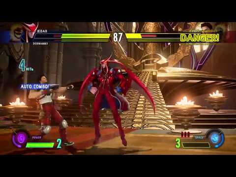 MARVEL VS. CAPCOM: INFINITE - Jedah & Dormammu VS Chris & Ghost Rider