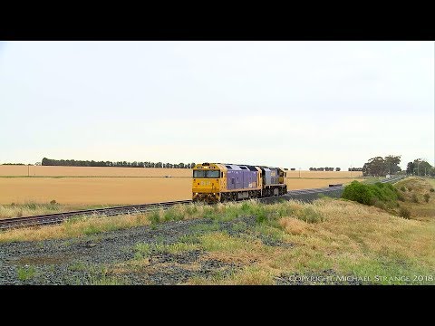 BL31 & XR558 Light Engines At Moorabool - PoathTV Australian Trains & Railways