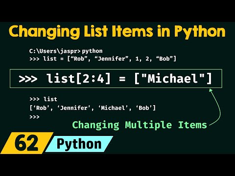 Learn Changing List Items in Python - Mind Luster
