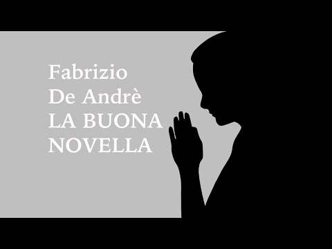 FABRIZIO DE ANDRÈ . THE GLAD TIDINGS ( animated version ) English subtitles available.