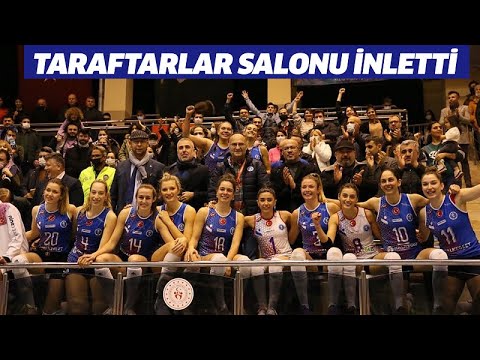 Aydın Büyükşehir Belediyespor taraftarı sporcuları ayakta alkışladı