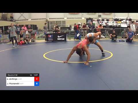 92 Kg Round Of 32 Emmanuel Skillings J4wrestling Vs John Poznanski NJRTC