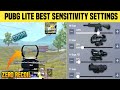Best Sensitivity Setting AFTER 0.20.0 | HOW TO SET PERFECT SENSITIVITY SETTING IN PUBG MOBILE LITE