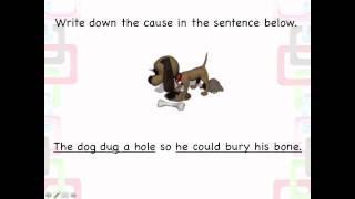 Cause and Effect Practice