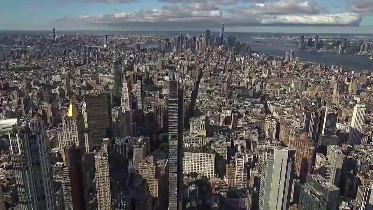 Live webcam view of Manhattan Skyline & Downtown Panorama